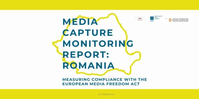 MJRC & IPI Launch the Romania Media Capture Monitoring Report