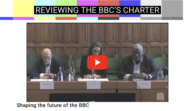 MJRC Research Cited in Evidence to UK Parliament’s BBC Charter Inquiry